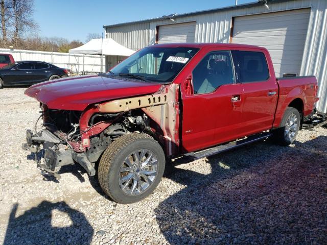 FORD F150 SUPER 2017 with VIN 1FTEW1EG6HKC72973 - Photo from auction