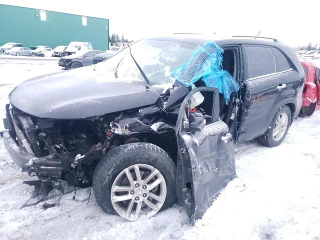 KIA SORENTO LX 2015 with VIN 5XYKTCA64FG610586 - Photo from auction