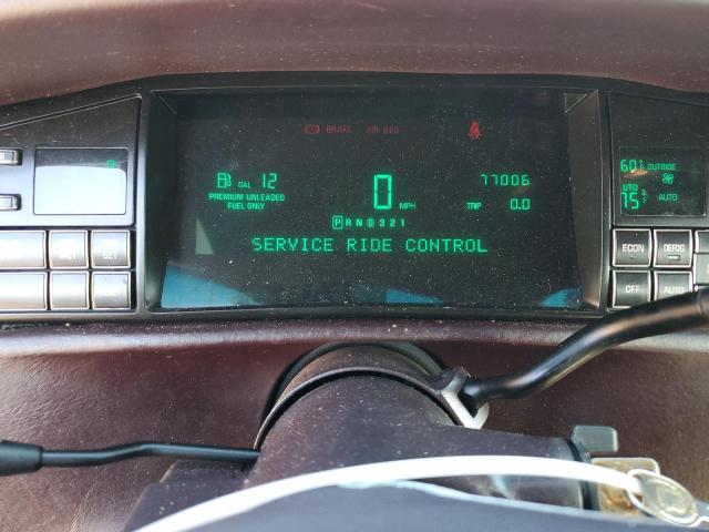 Photo 9 from auction – 1995 CADILLAC DEVILLE with VIN 1G6KD52B1SU224739