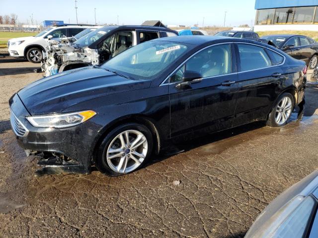 FORD FUSION SE 2018 with VIN 3FA6P0HD3JR136059 - Photo from auction