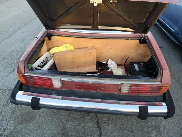 Photo 10 from auction – 1981 MERCEDES-BENZ 380 SL with VIN WDBBA45A4BB009532