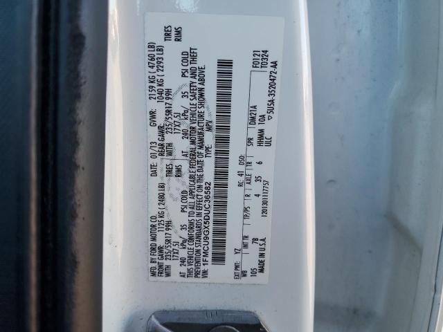 Photo 14 from auction – 2013 FORD ESCAPE SE with VIN 1FMCU9GX5DUC36582