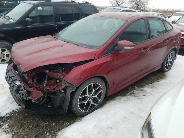 FORD FOCUS SE 2015 with VIN 1FADP3F28FL352019 - Photo from auction