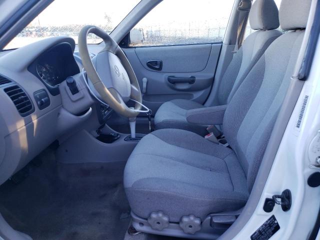 Photo 7 from auction – 2001 HYUNDAI ACCENT GL with VIN KMHCG45C11U157156