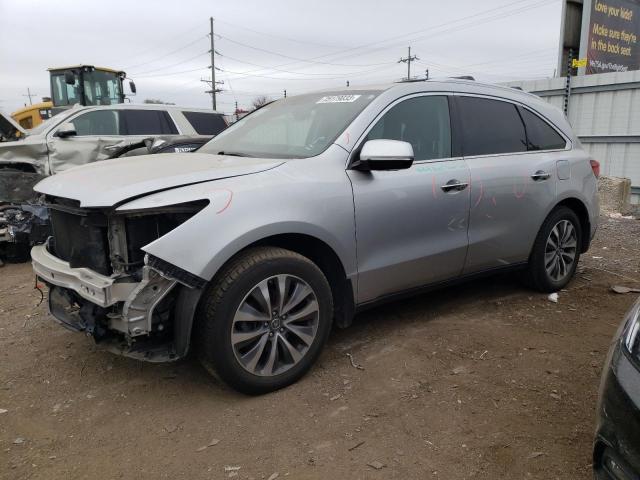 ACURA MDX TECHNO 2014 with VIN 5FRYD4H4XEB046481 - Photo from auction