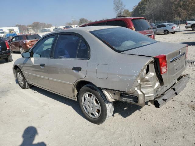 Photo 2 from auction – 2001 HONDA CIVIC LX with VIN JHMES16591S009499