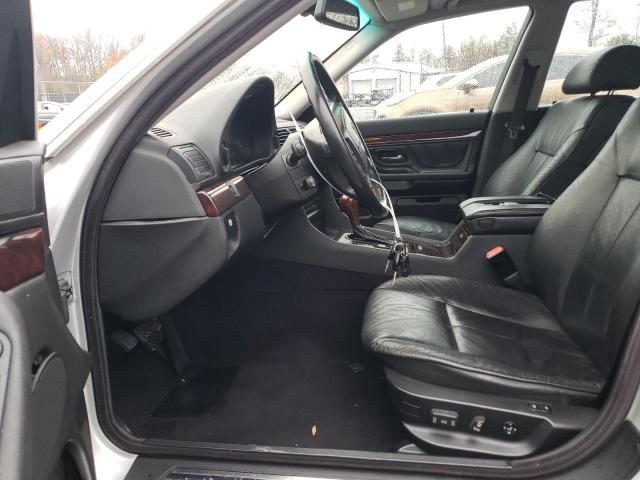 Photo 7 from auction – 2001 BMW 740 IL with VIN WBAGH834X1DP27920