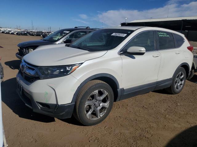 HONDA CR-V EX 2017 with VIN 5J6RW2H5XHL066478 - Photo from auction
