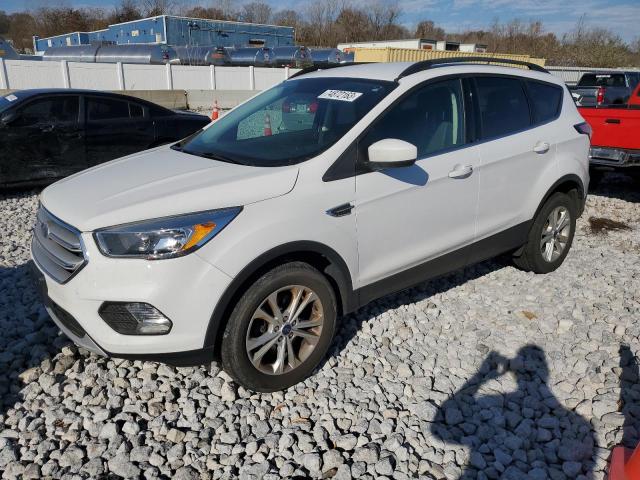 FORD ESCAPE SE 2018 with VIN 1FMCU9GD3JUA89535 - Photo from auction