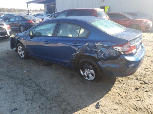 Photo 2 from auction – 2013 HONDA CIVIC LX with VIN 19XFB2F59DE242544
