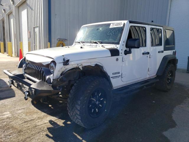 JEEP WRANGLER U 2015 with VIN 1C4BJWDG0FL536888 - Photo from auction