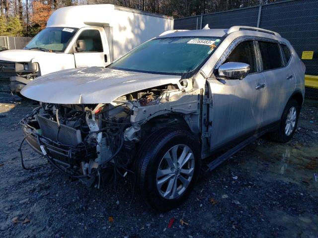 NISSAN ROGUE S 2015 with VIN KNMAT2MV2FP503946 - Photo from auction