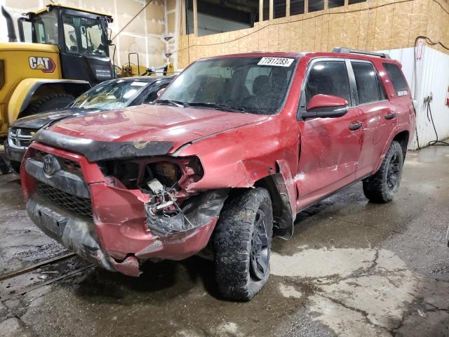 Photo 1 from auction – 2014 TOYOTA 4RUNNER SR with VIN JTEBU5JR6E5199942