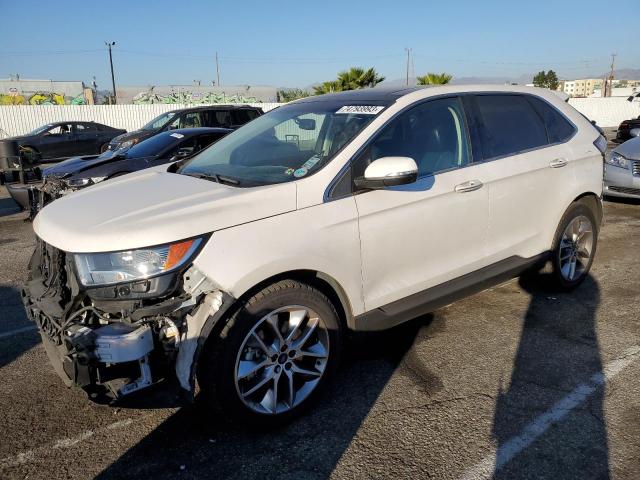 FORD EDGE TITAN 2017 z numerem VIN 2FMPK3K86HBC15529 - Zdjęcie z aukcji