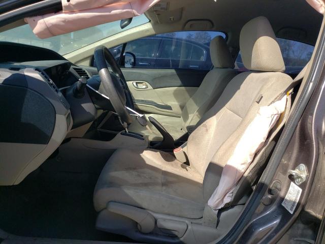 Photo 7 from auction – 2012 HONDA CIVIC LX with VIN 2HGFB2F54CH597075