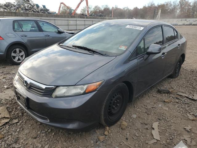 HONDA CIVIC LX 2012 with VIN 19XFB2F53CE365206 - Photo from auction