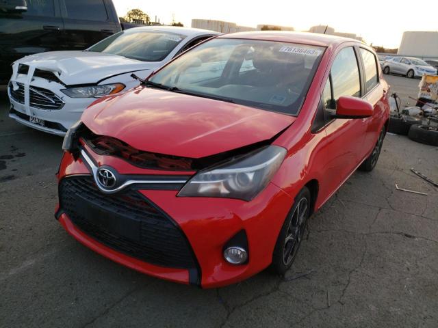 TOYOTA YARIS 2015 with VIN VNKKTUD39FA036274 - Photo from auction