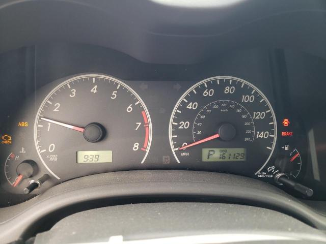 Photo 9 from auction – 2009 TOYOTA COROLLA BA with VIN JTDBL40E799023965