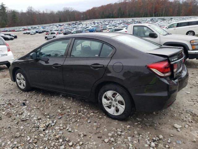 Photo 2 from auction – 2014 HONDA CIVIC LX with VIN 2HGFB2F56EH523451