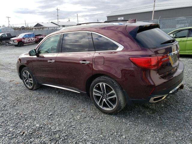 Photo 2 from auction – 2017 ACURA MDX TECHNO with VIN 5FRYD4H69HB502072