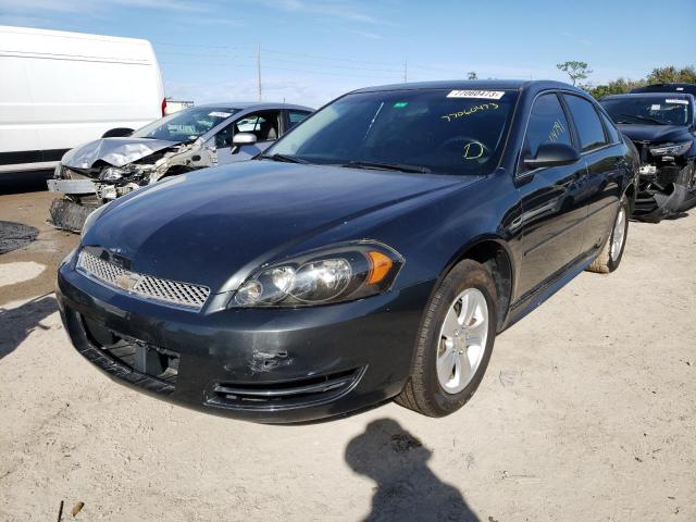 CHEVROLET IMPALA LS 2013 with VIN 2G1WA5E3XD1152796 - Photo from auction