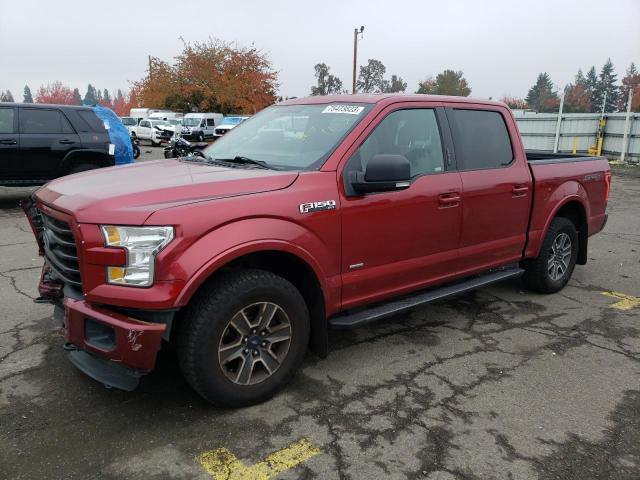 FORD F150 SUPER 2016 with VIN 1FTEW1EP2GKE80556 - Photo from auction