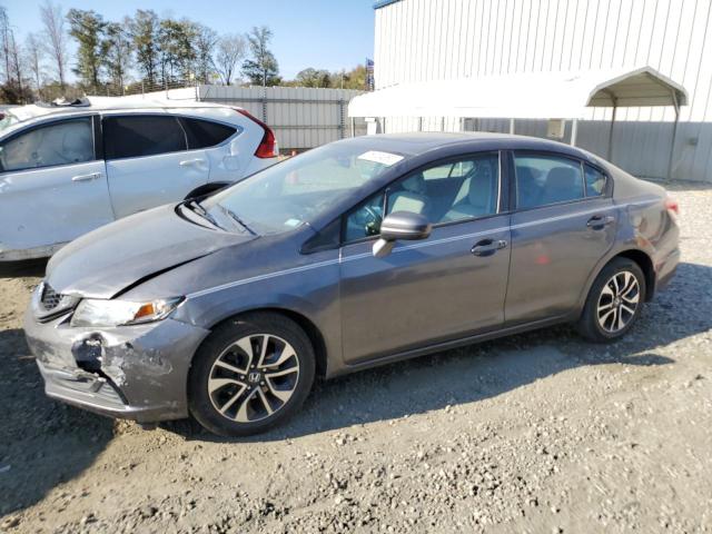 HONDA CIVIC EX 2014 with VIN 2HGFB2F86EH543399 - Photo from auction