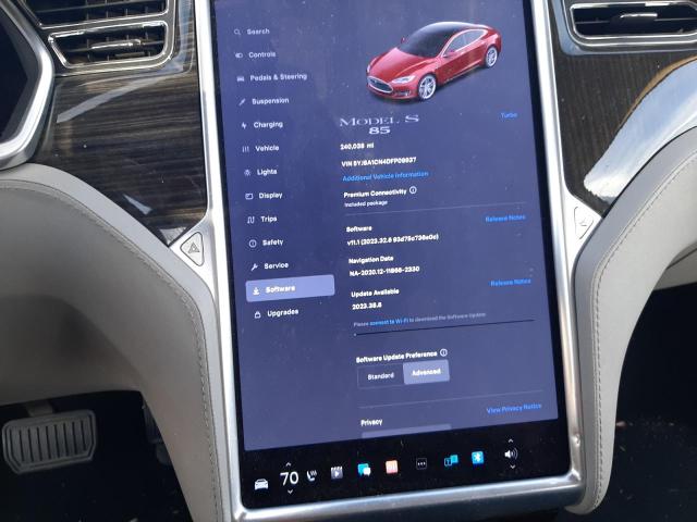 Photo 9 from auction – 2013 TESLA MODEL S with VIN 5YJSA1CN4DFP09637
