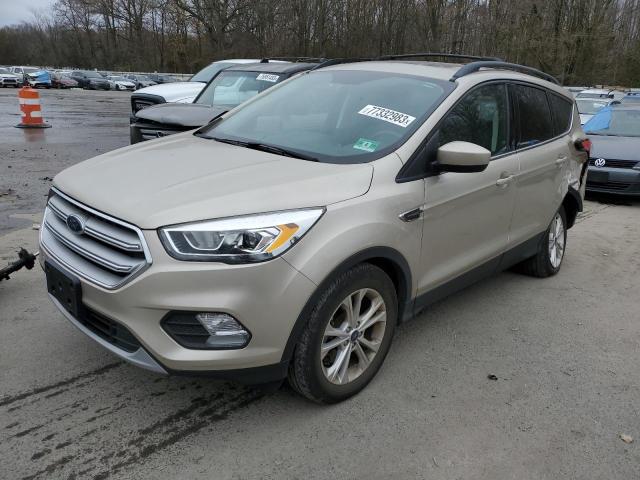 FORD ESCAPE SEL 2018 with VIN 1FMCU9HD8JUA46517 - Photo from auction