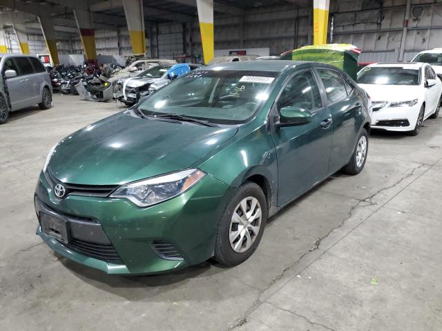 TOYOTA COROLLA EC 2016 with VIN 2T1BPRHE3GC733801 - Photo from auction