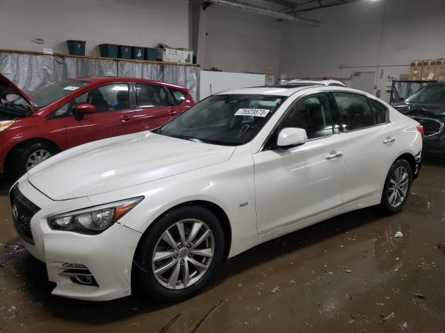 INFINITI Q50 PREMIU 2017 with VIN JN1EV7AP7HM737621 - Photo from auction