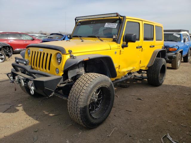 JEEP WRANGLER U 2015 with VIN 1C4BJWEG1FL717741 - Photo from auction