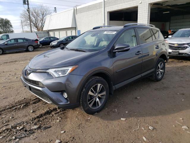 TOYOTA RAV4 XLE 2017 with VIN JTMRFREV2HD217729 - Photo from auction