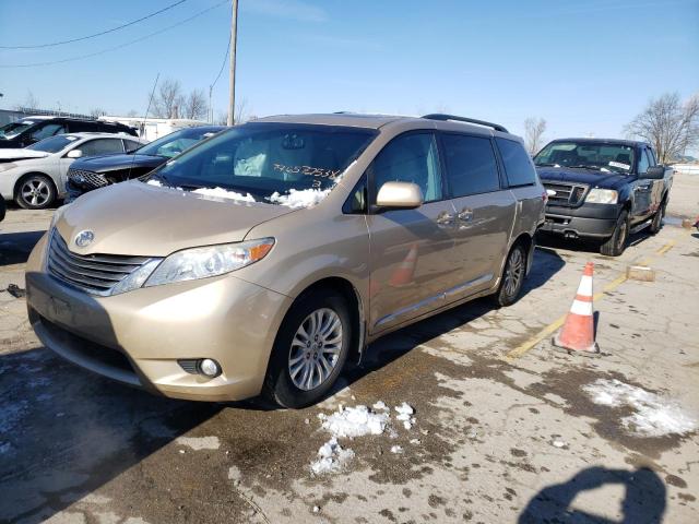 TOYOTA SIENNA XLE 2012 with VIN 5TDYK3DC7CS231353 - Photo from auction