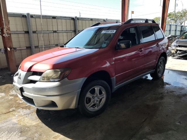 Photo 1 from auction – 2004 MITSUBISHI OUTLANDER with VIN JA4LX31F54U006415