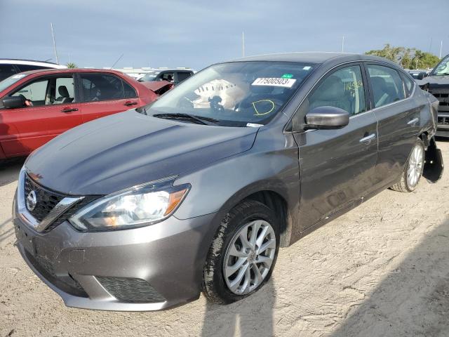 NISSAN SENTRA S 2019 with VIN 3N1AB7AP3KY300064 - Photo from auction