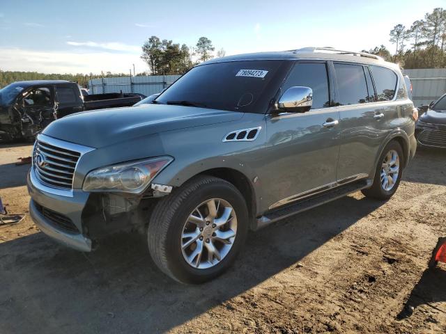 INFINITI QX56 2011 with VIN JN8AZ2NFXB9000027 - Photo from auction