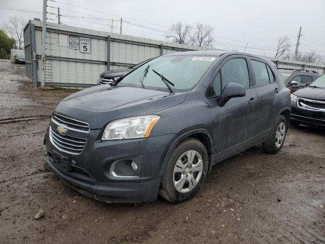 CHEVROLET TRAX LS 2016 with VIN 3GNCJKSB4GL233615 - Photo from auction