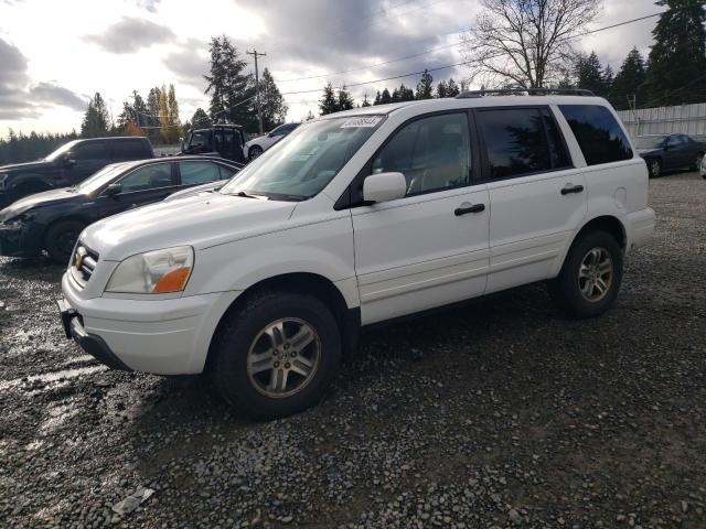 HONDA PILOT EXL 2004 with VIN 5FNYF185X4B001820 - Photo from auction