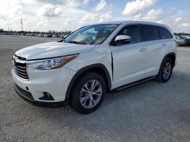 TOYOTA HIGHLANDER 2015 with VIN 5TDZKRFH4FS038291 - Photo from auction