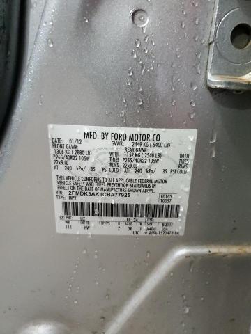 Photo 14 from auction – 2012 FORD EDGE SPORT with VIN 2FMDK3AK1CBA77925