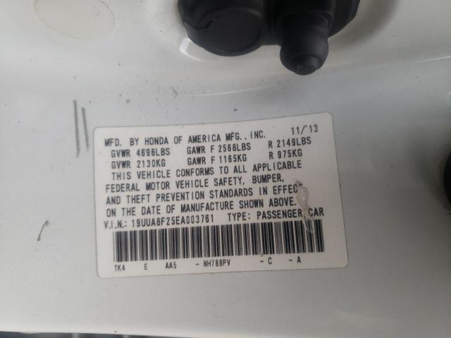 Photo 10 from auction – 2014 ACURA TL with VIN 19UUA8F25EA003761