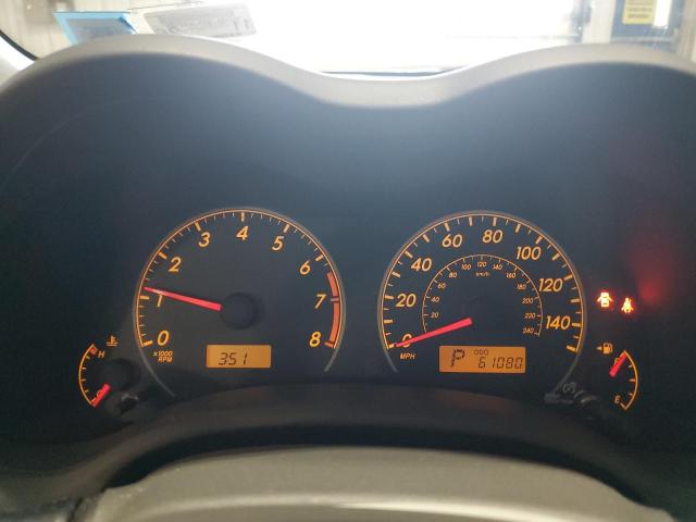 Photo 9 from auction – 2009 TOYOTA COROLLA BA with VIN JTDBL40E399087498