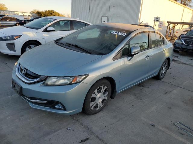 HONDA CIVIC HYBR 2014 with VIN 19XFB4F23EE200440 - Photo from auction