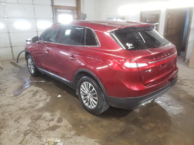 Photo 2 from auction – 2017 LINCOLN MKX SELECT with VIN 2LMPJ6KR8HBL35396