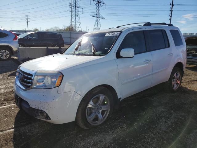HONDA PILOT EXL 2015 with VIN 5FNYF4H50FB002933 - Photo from auction