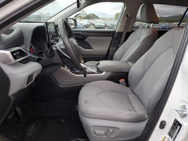 Photo 7 from auction – 2021 TOYOTA HIGHLANDER with VIN 5TDCZRAHXMS518602