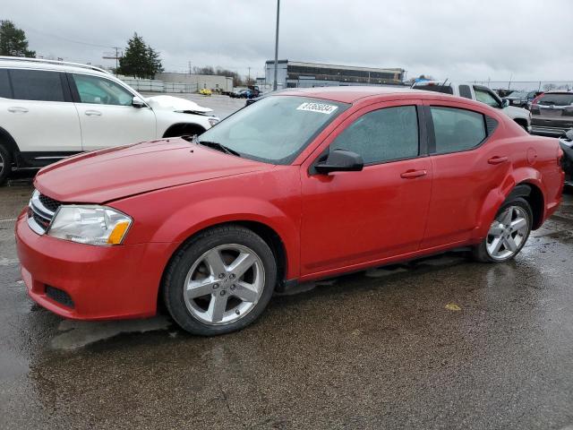 DODGE AVENGER SE 2013 with VIN 1C3CDZAB1DN631455 - Photo from auction