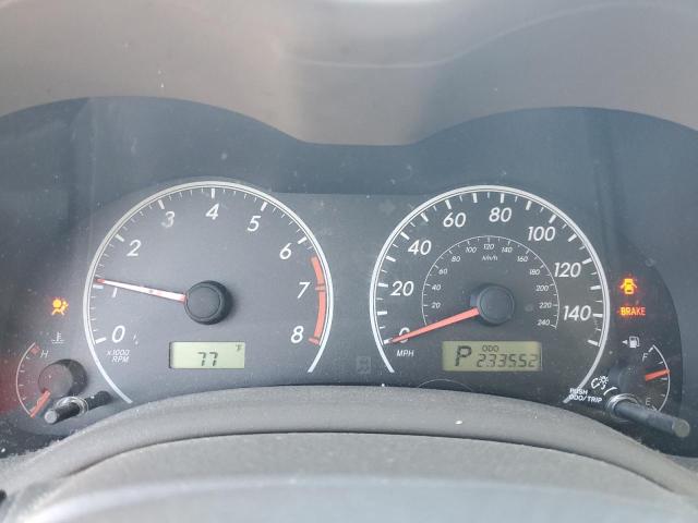 Photo 9 from auction – 2009 TOYOTA COROLLA BA with VIN 1NXBU40E99Z033418