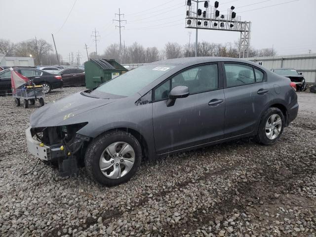 HONDA CIVIC LX 2013 with VIN 19XFB2F53DE065005 - Photo from auction